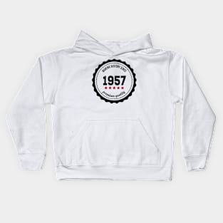 Making history since 1957 badge Kids Hoodie